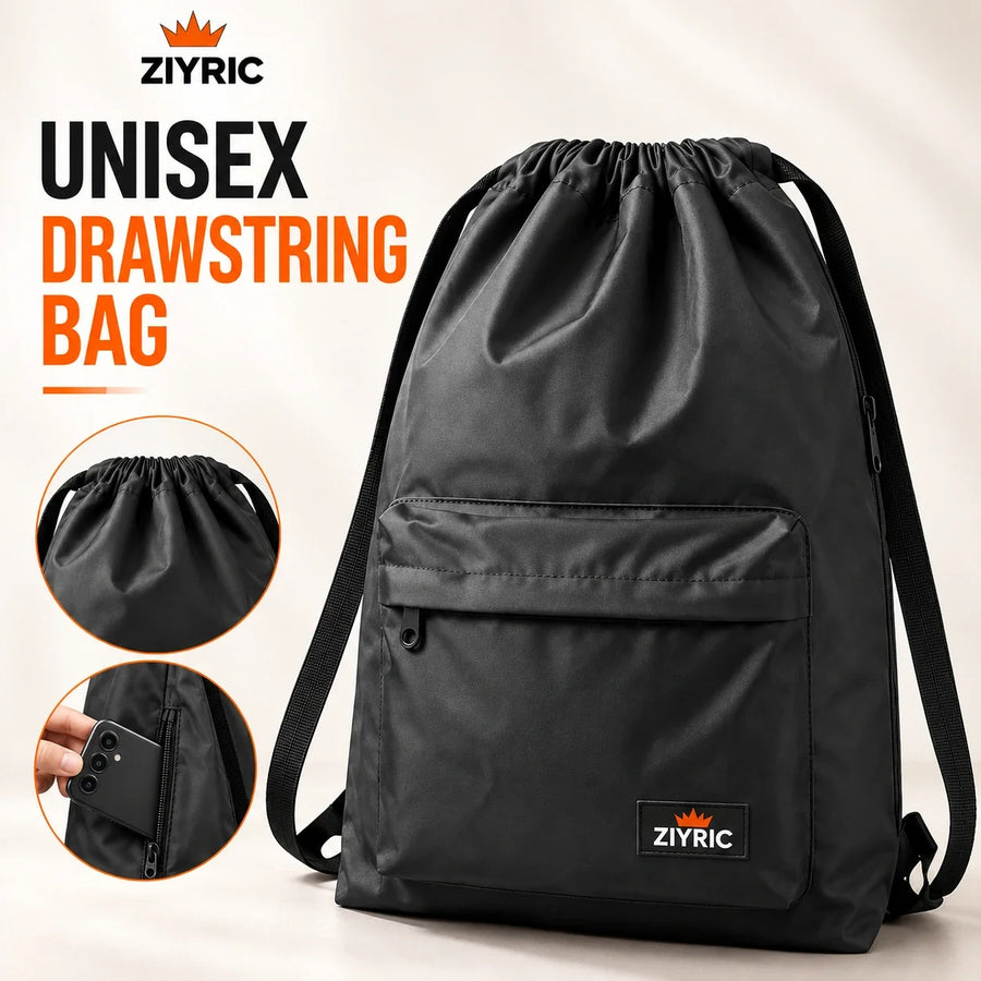 Unisex Drawstring Backpack