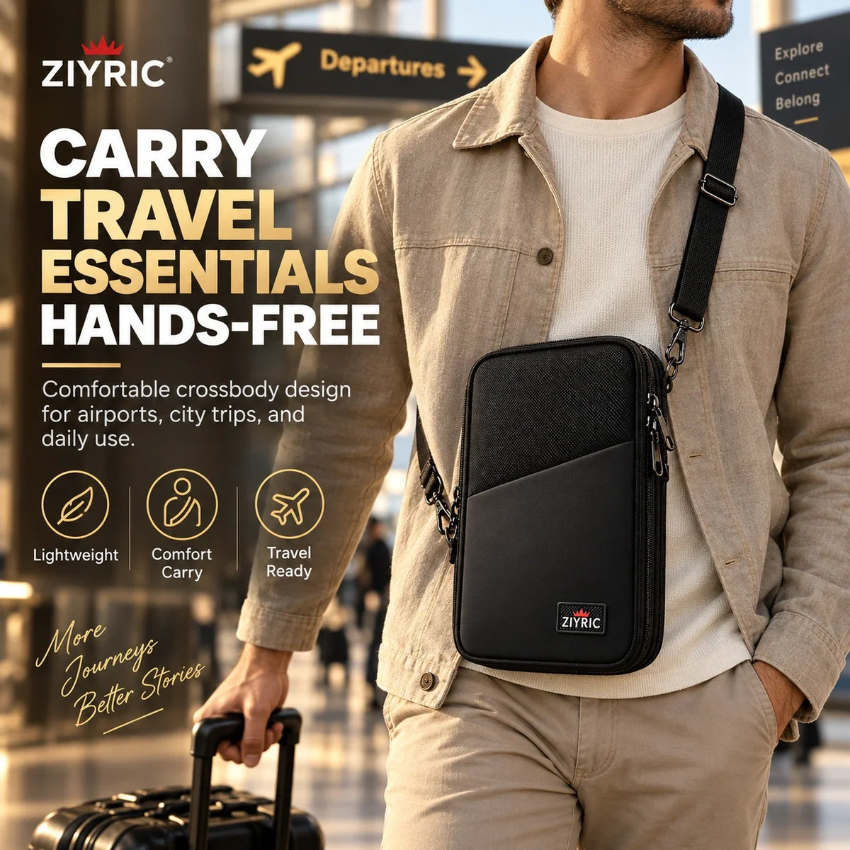 Travel Mate Passport Pouch Bag