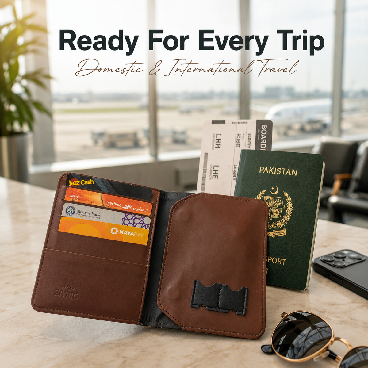 Premium Passport Holder & Wallet