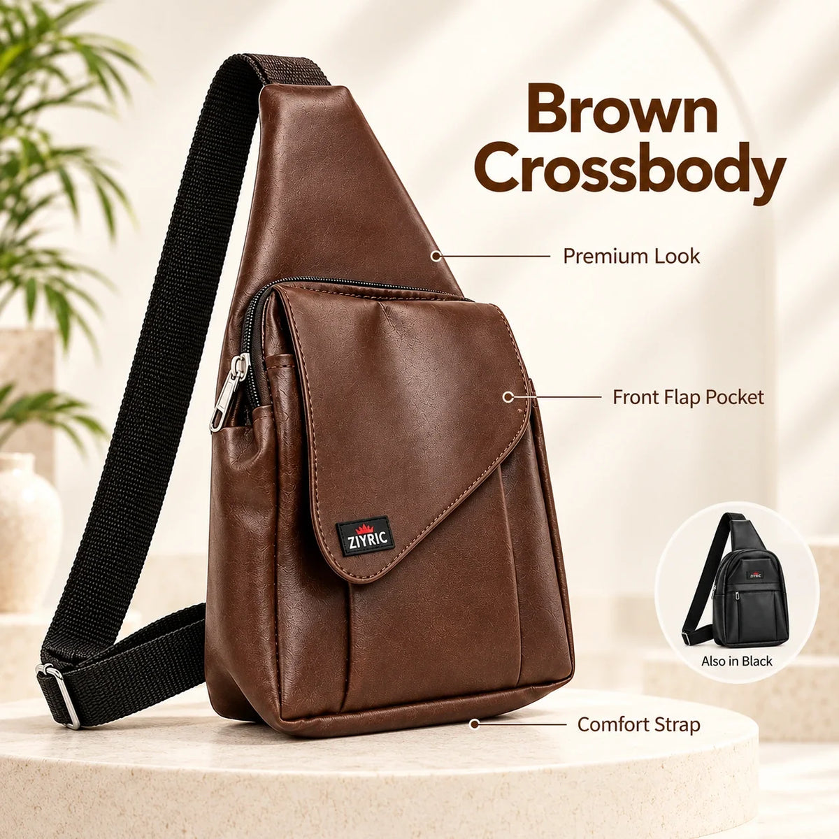 Buy 1 Get 1 FREE - Premium Crossbody Bag