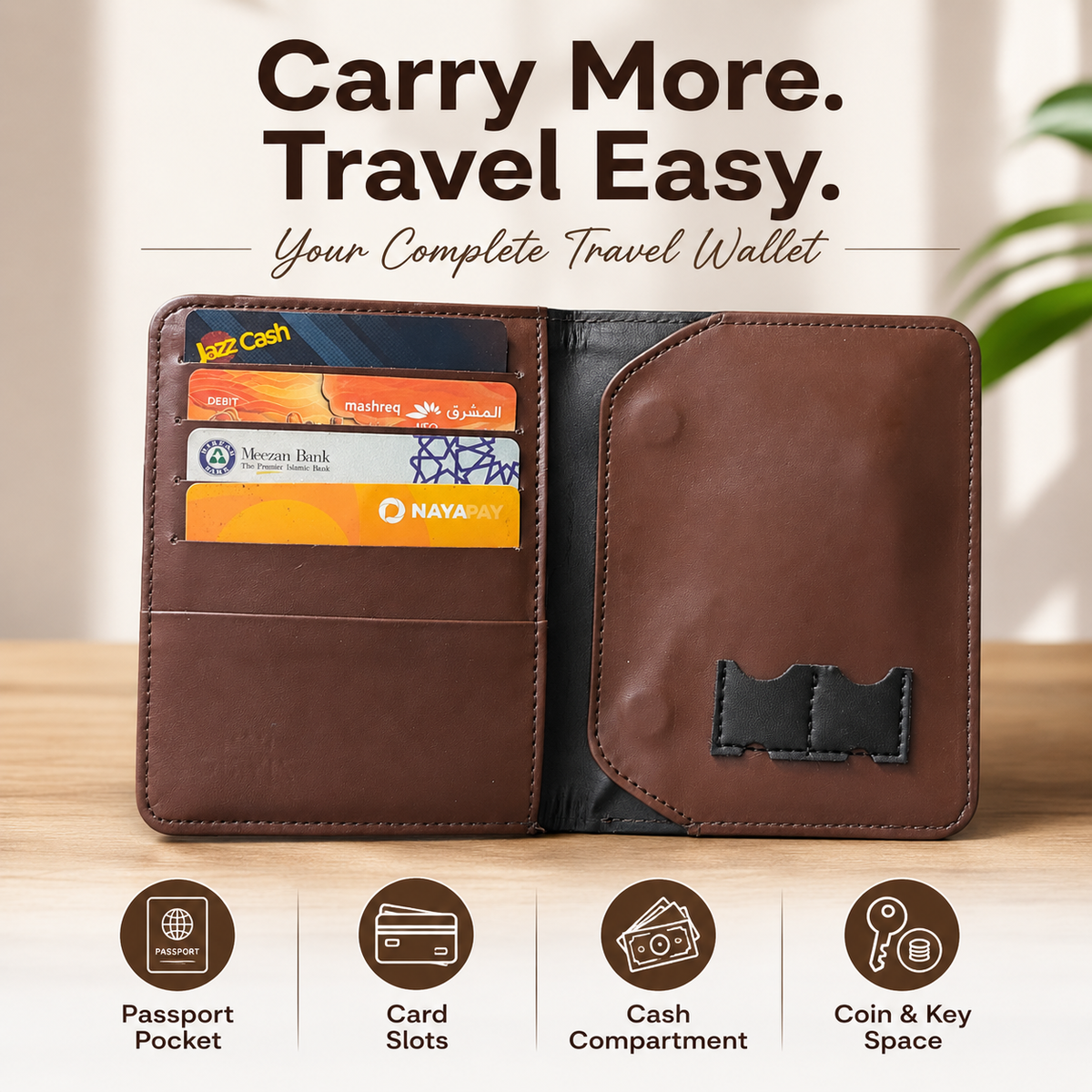 Premium Passport Holder & Wallet
