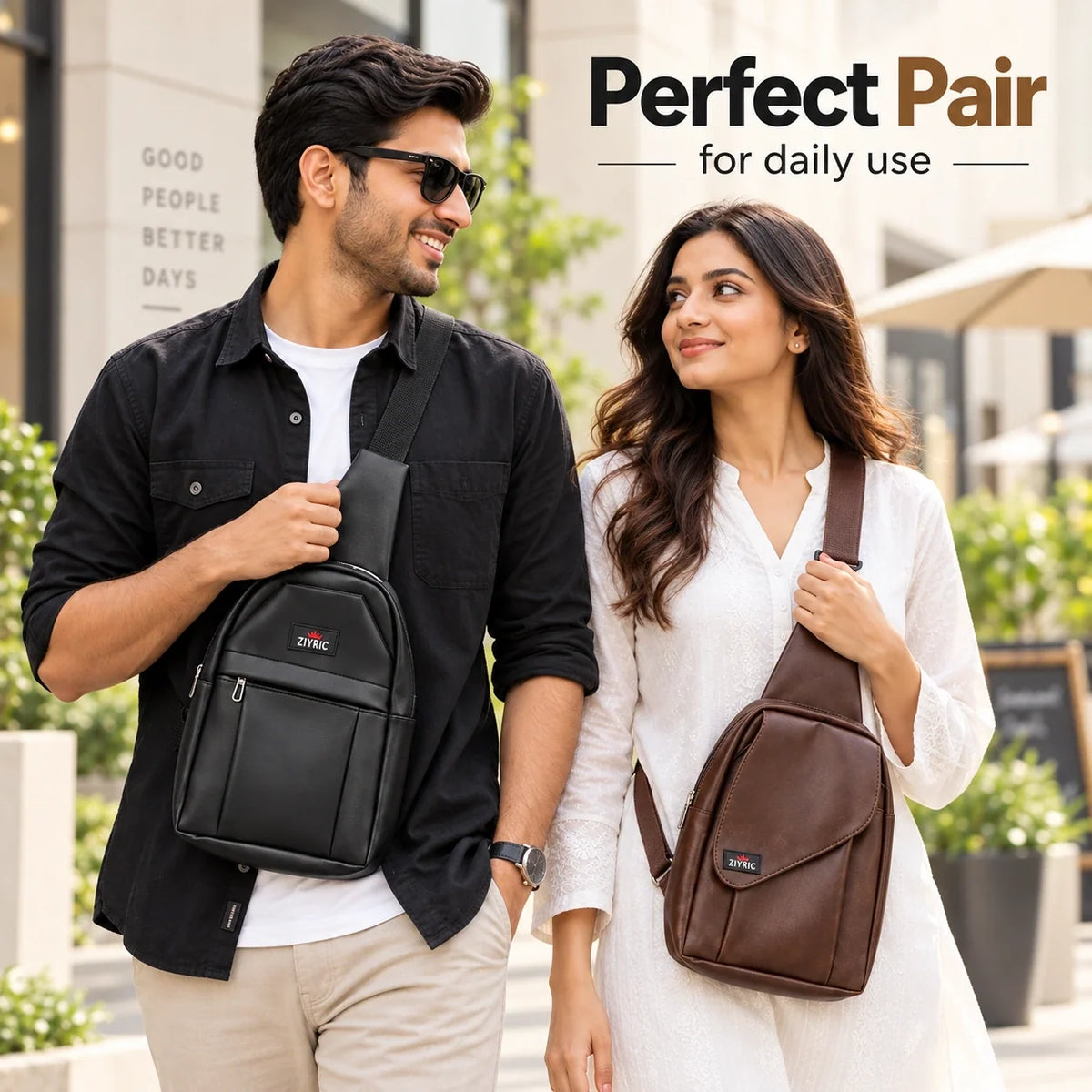 Buy 1 Get 1 FREE - Premium Crossbody Bag
