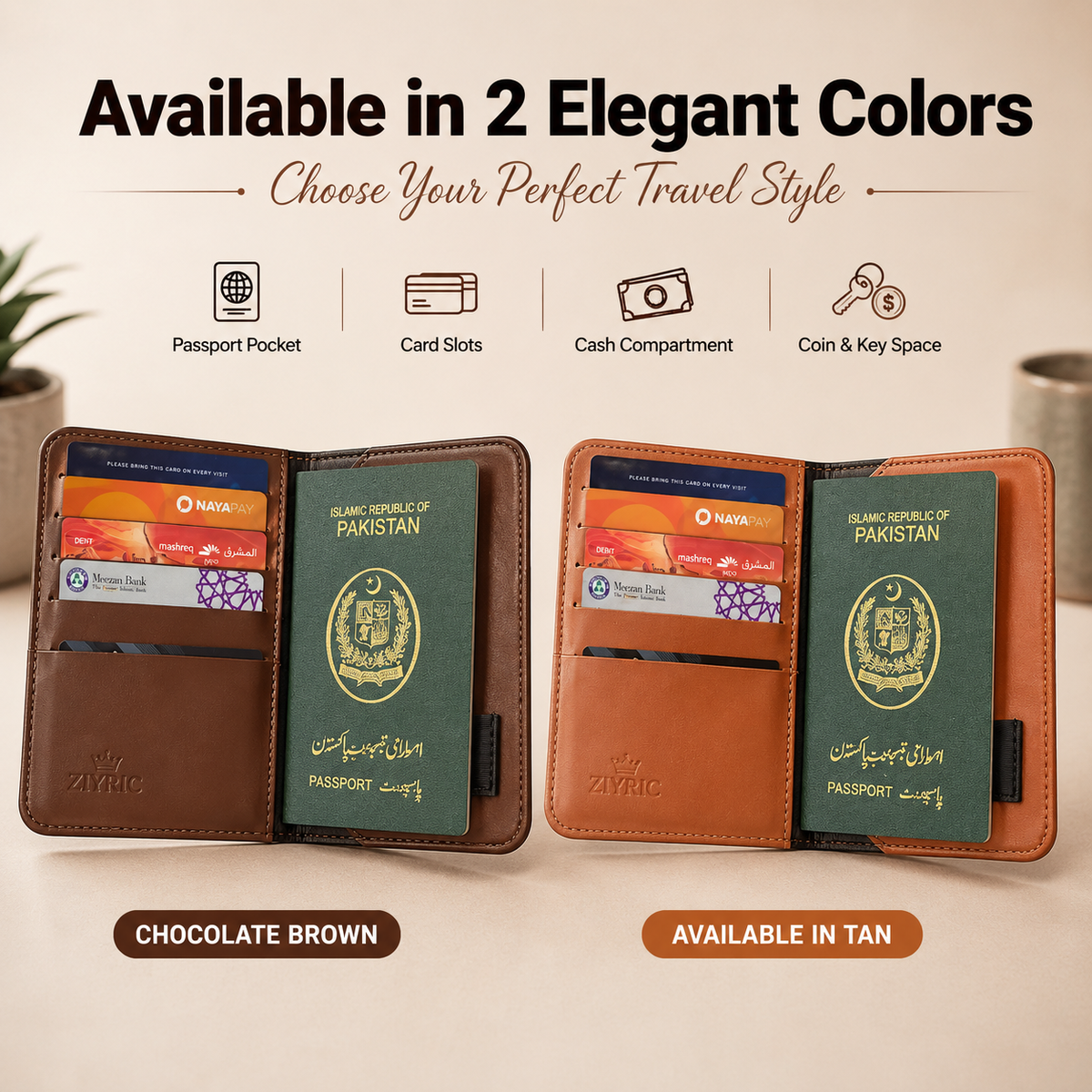 Premium Passport Holder & Wallet